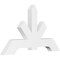 Ekena Millwork Vanguard Architectural Grade PVC Gable Bracket, 60"W x 35"H x 4"D x 6"F, 14/12 Pitch GBP060X35X0406VAN00 - alternate 1